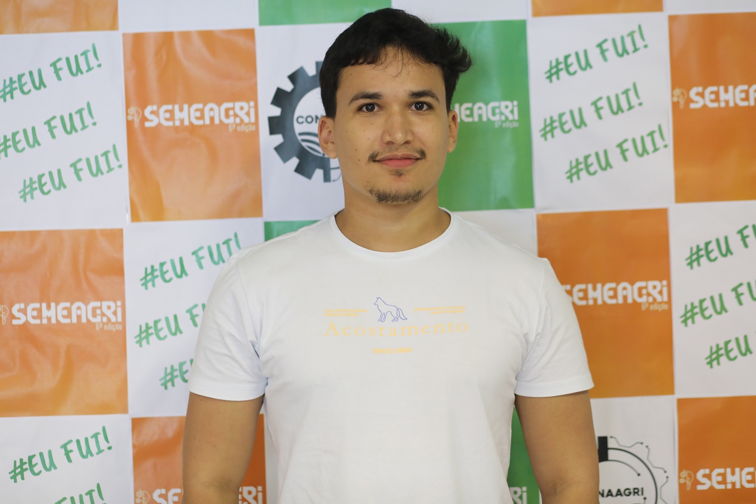 Johne Fernando é aluno do segundo período do Deagri (Foto: Brunna Martins/Ascom UFS)