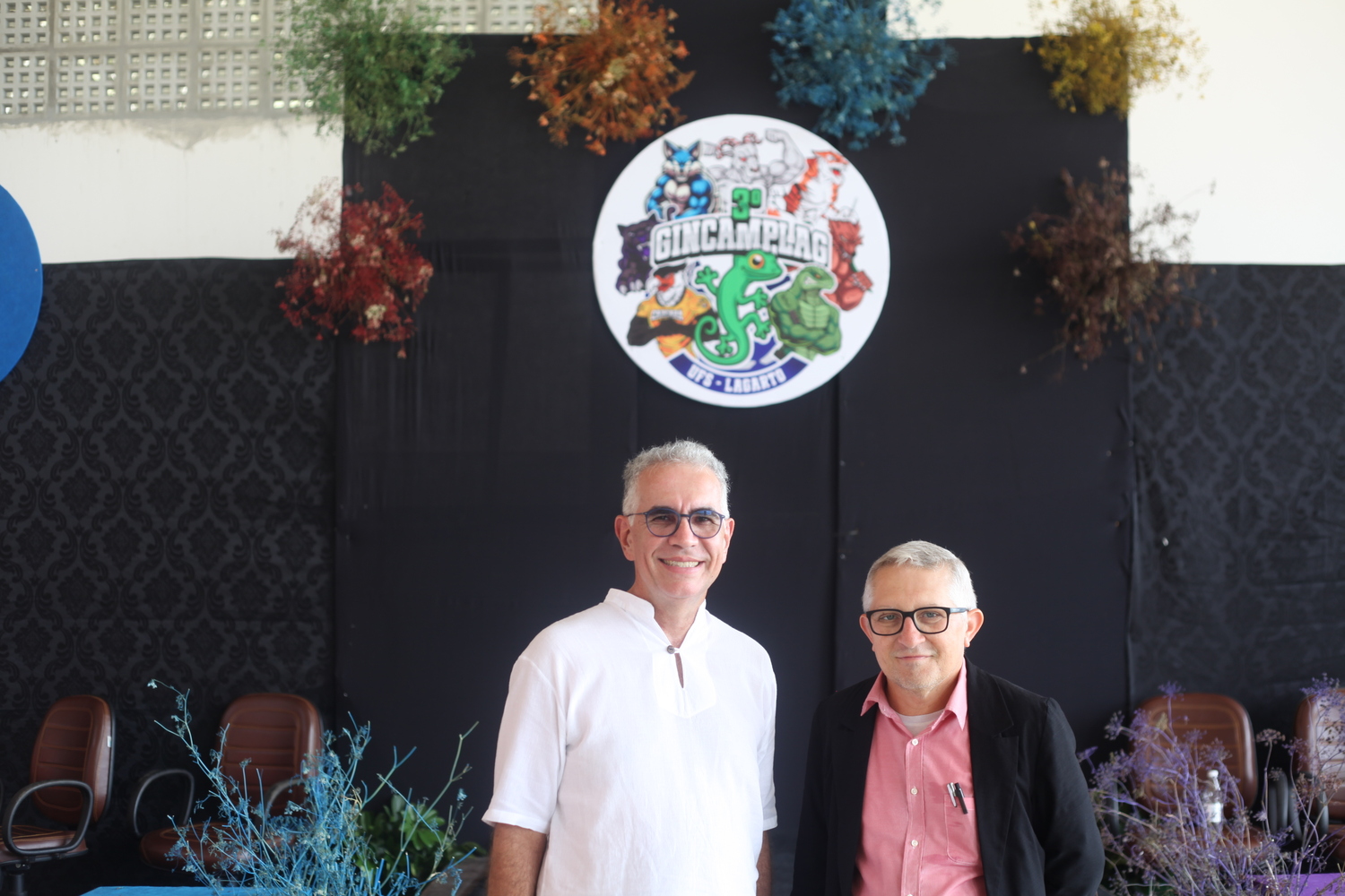 Chefe de gabinete e pró-reitor também foram jurados das primeiras provas (Foto: Ana Laura Farias/Ascom UFS)