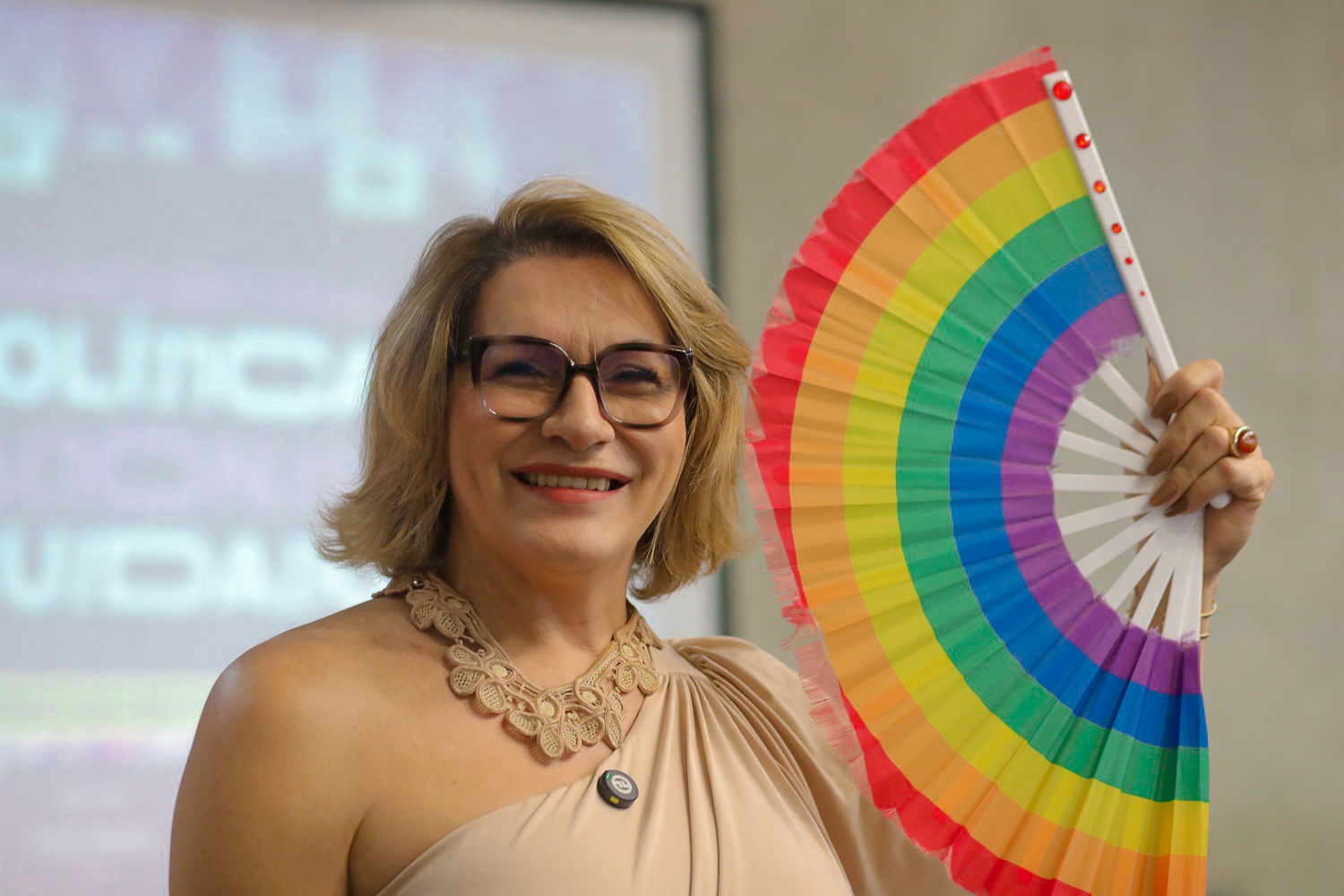 Deputada estadual de SE Linda Brasil (Foto: Janaína Cavalcante/Ascom UFS)