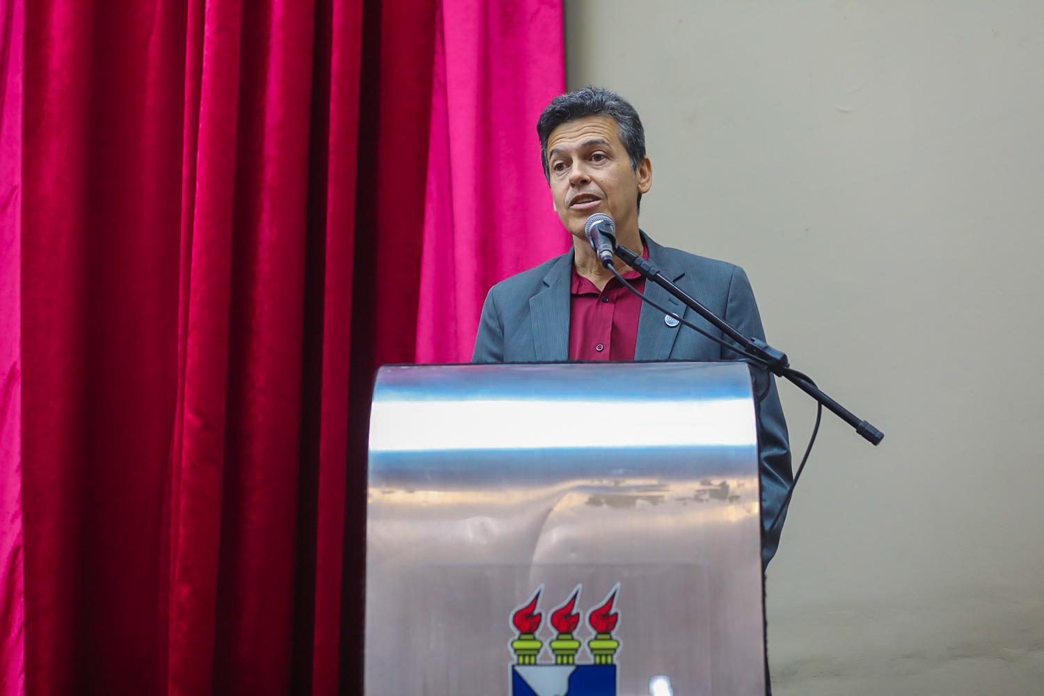  André Maurício, reitor da UFS (Foto: Janaína Cavalcante/Ascom UFS)