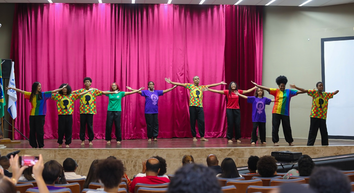 Grupo ParlaCênico de Teatro (Foto: Janaína Cavalcante/Ascom UFS)