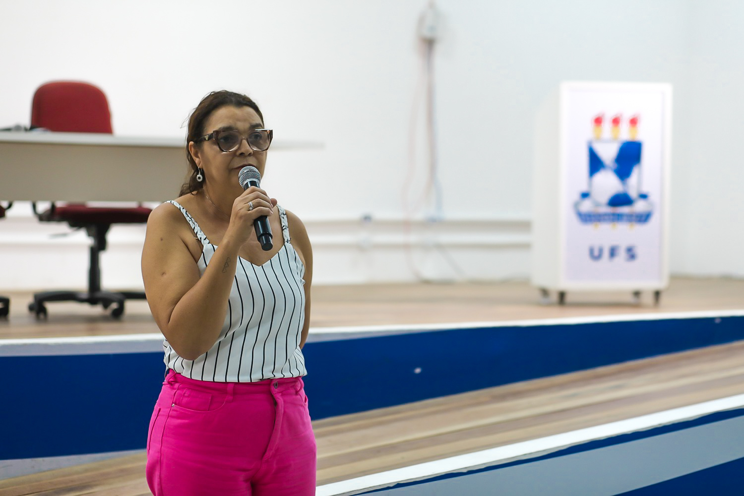 Pró-reitora de Extensão da UFS, Josefa Lisboa (Foto: Janaína Cavalcante/Ascom UFS)