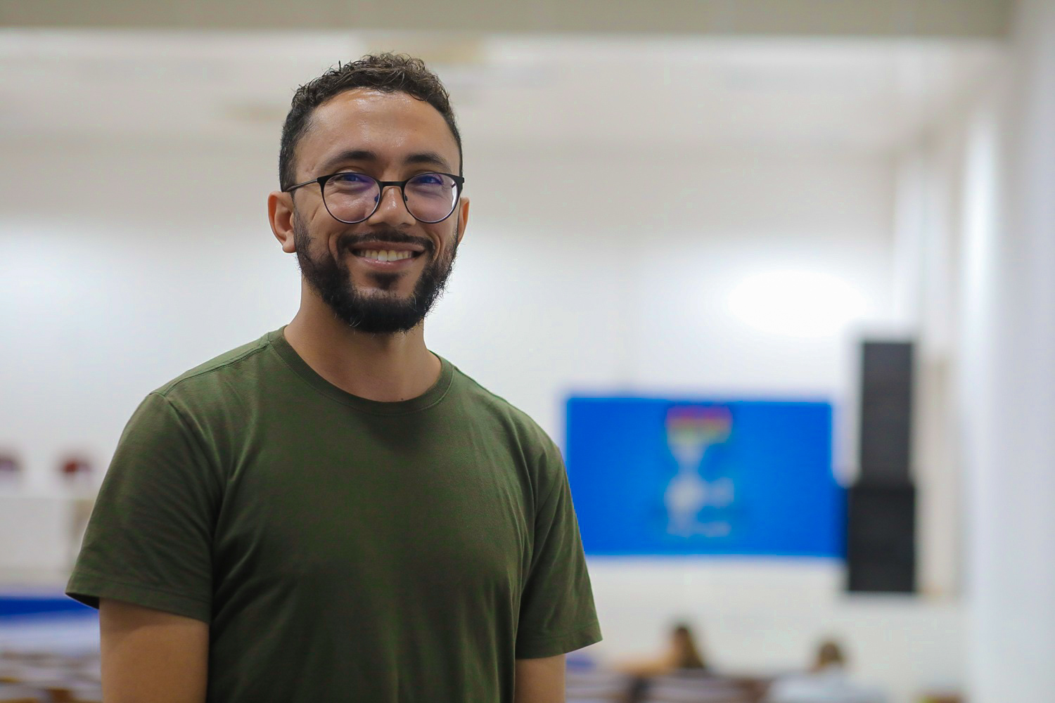 Mestrando Vitor Rodrigues (Foto: Janaína Cavalcante/Ascom UFS)