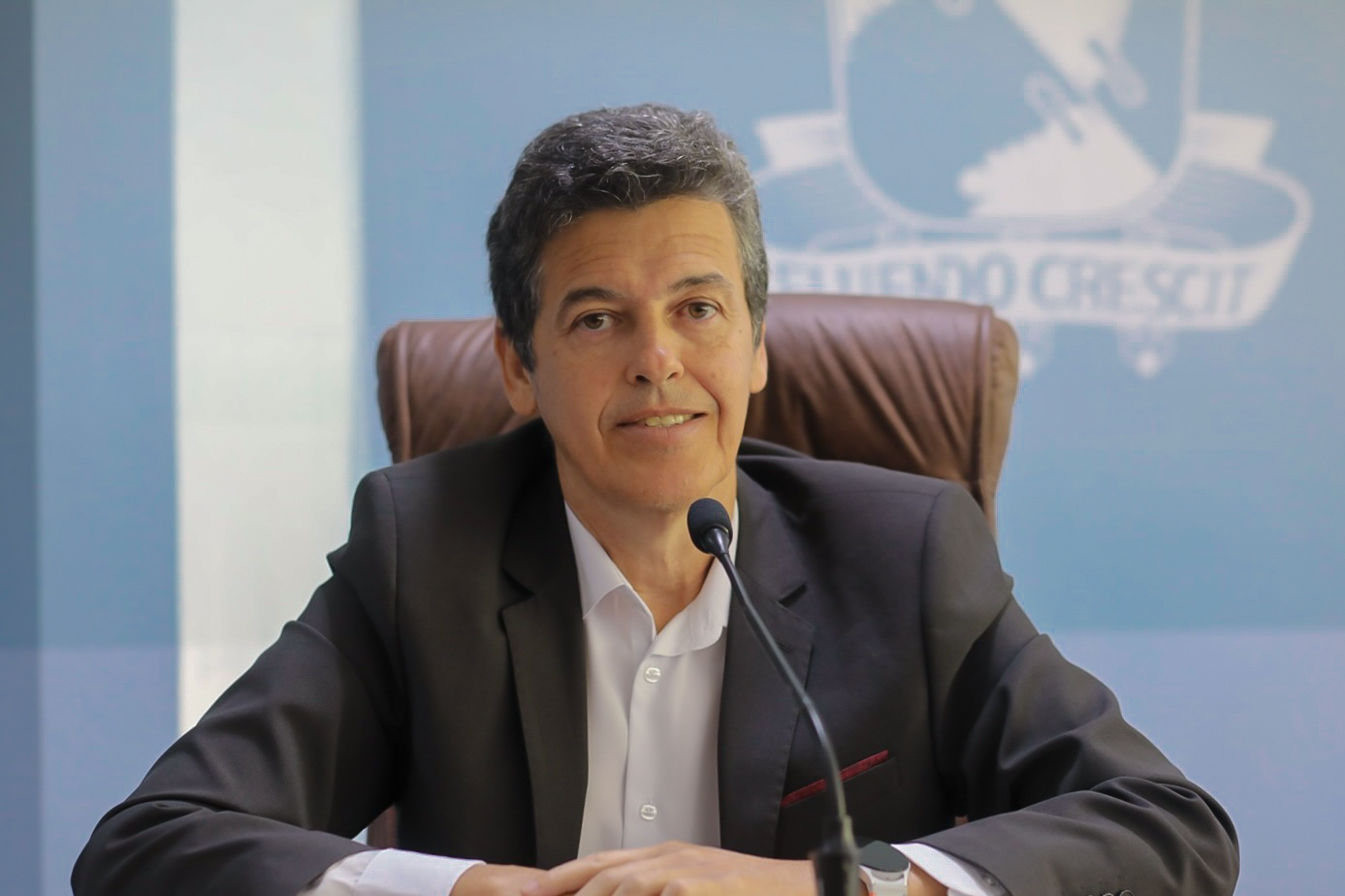 Reitor da UFS, André Maurício (Foto: Janaína Cavalcante/Ascom UFS)