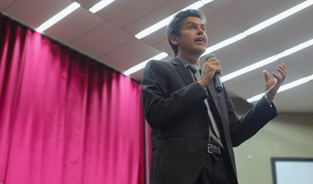 Reitor da UFS, professor André Maurício(Foto: Elisa Lemos/Ascom UFS)