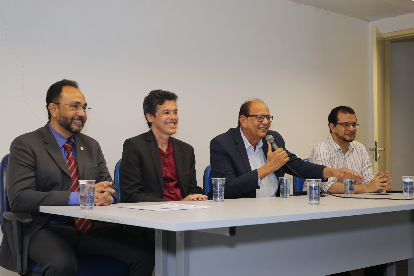 Premiação contou com a participação do reitor André Maurício (Foto: arquivo pessoal)