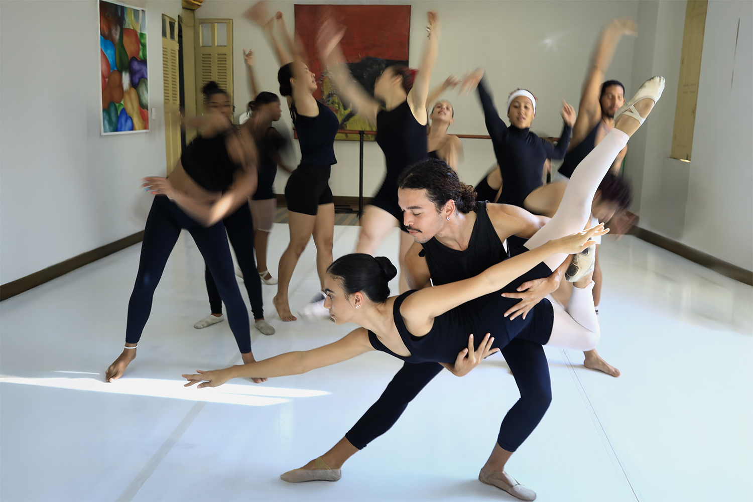 Companhia Jovem de Dança da UFS (Foto: Adilson Andrade/Ascom UFS)