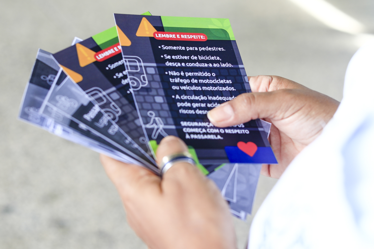 Panfletos foram distribuídos (Fotos: Adilson Andrade/Ascom UFS)