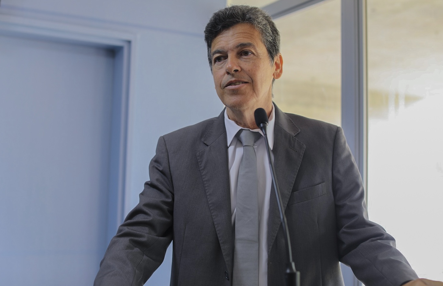 "Hoje é um momento histórico para a comunicação pública da UFS", disse André Maurício (Foto: Janaína Cavalcante/Ascom UFS)