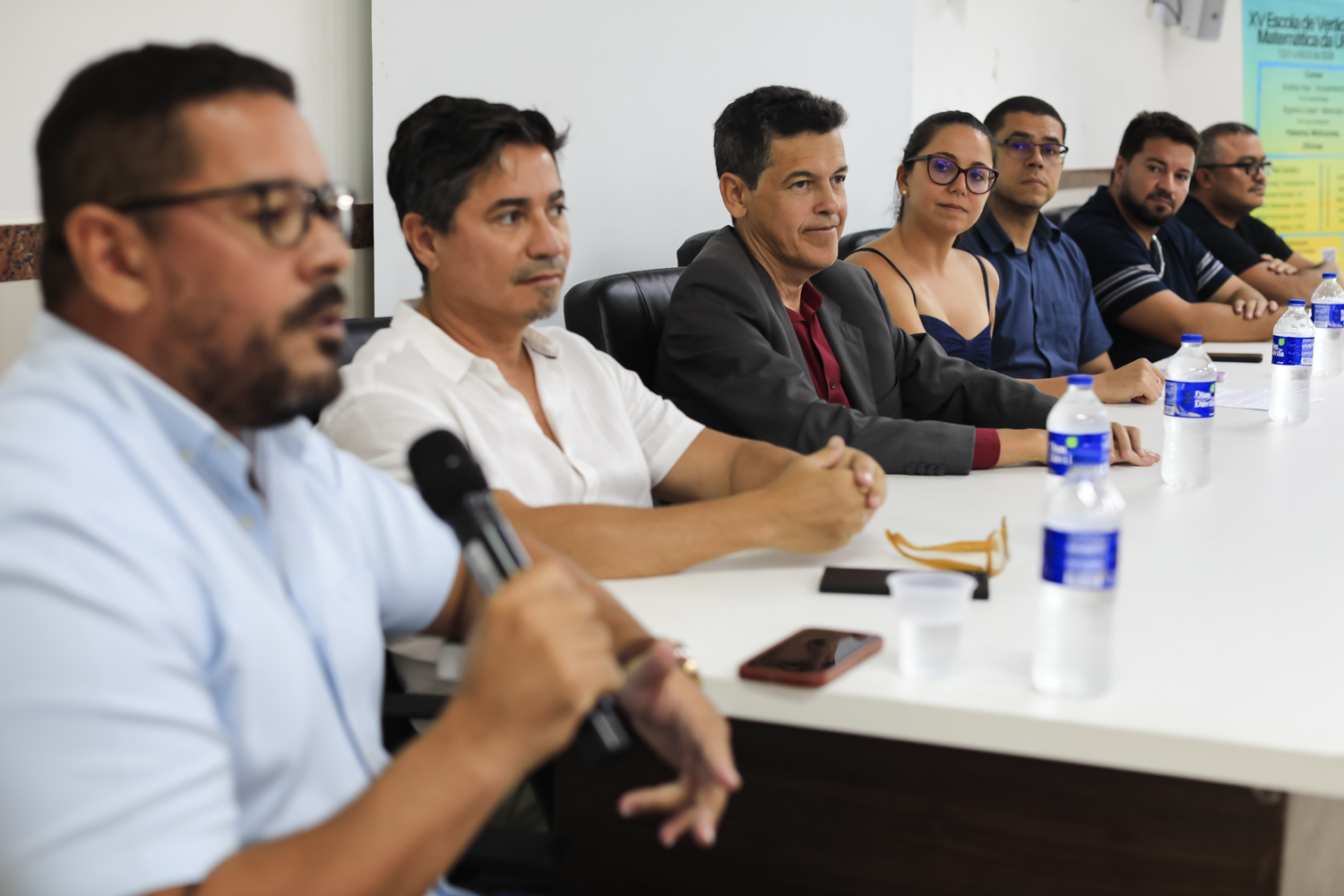 Mesa de abertura do evento (Foto: Adilson Andrade/Ascom UFS)