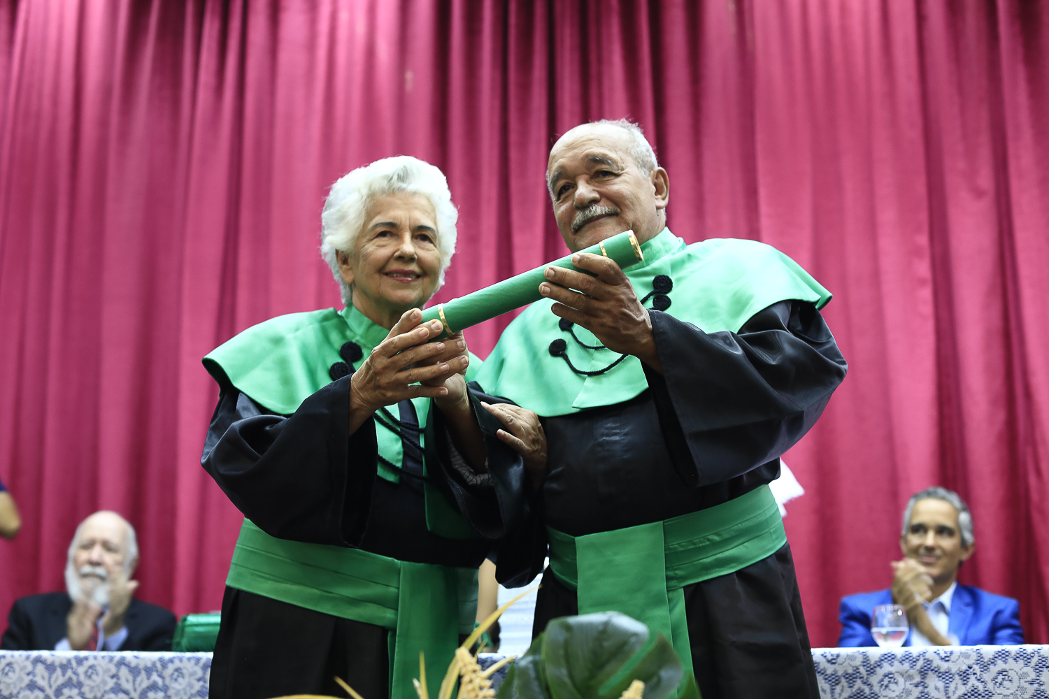 Solenidade aconteceu no auditório Libório Firmo (Fotos: Adilson Andrade/Ascom UFS)