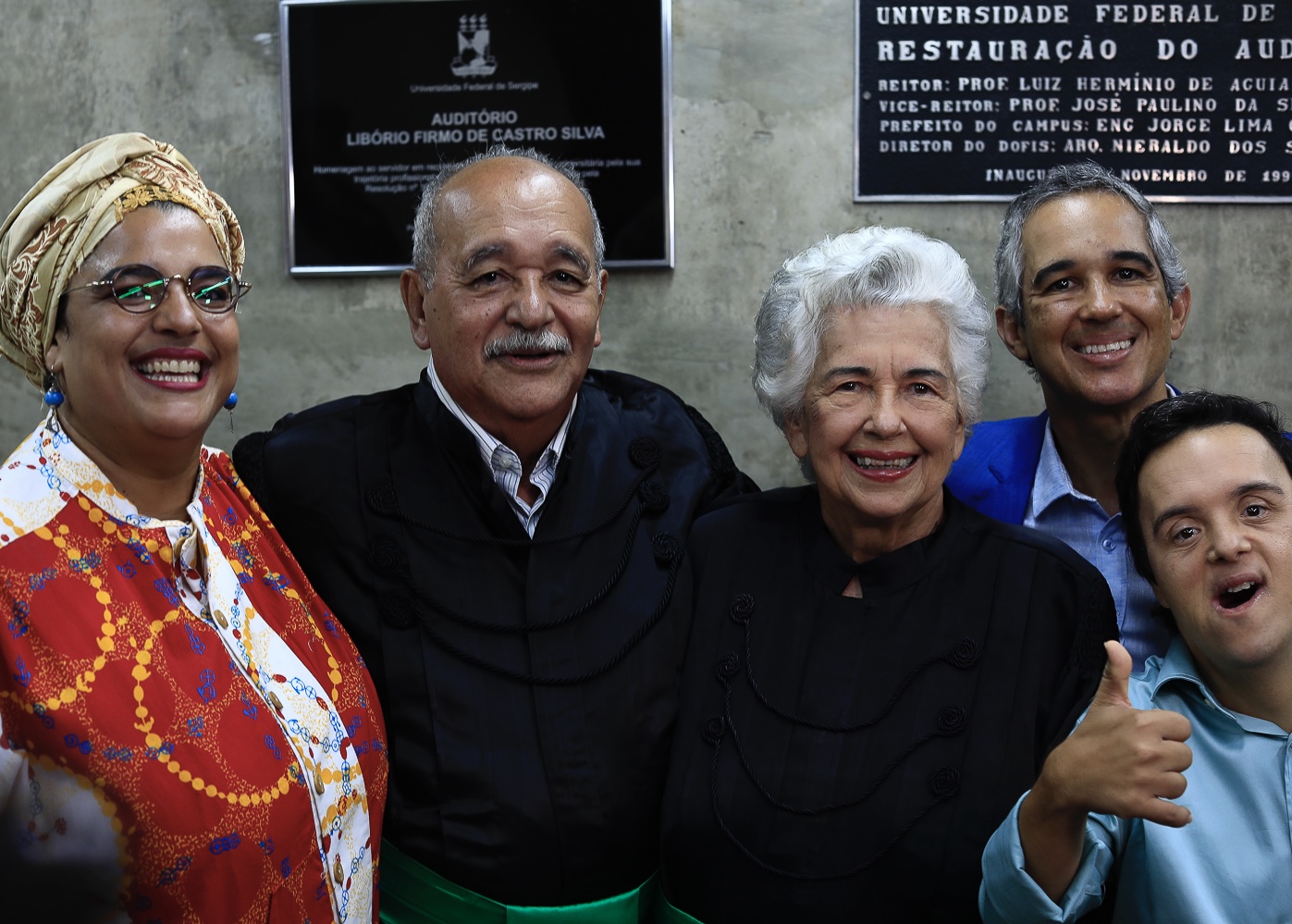 Família de Ana Côrtes e Bosco Rolemberg (Fotos: Adilson Andrade/Ascom UFS)