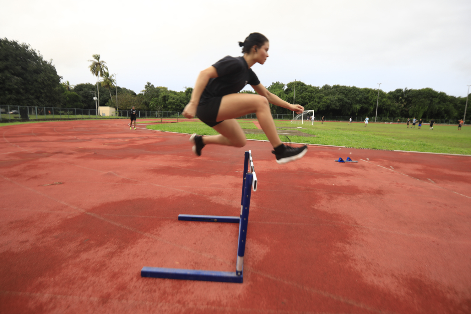 Pista de atletismo da UFS (Foto: Adilson Andrade/Ascom UFS)