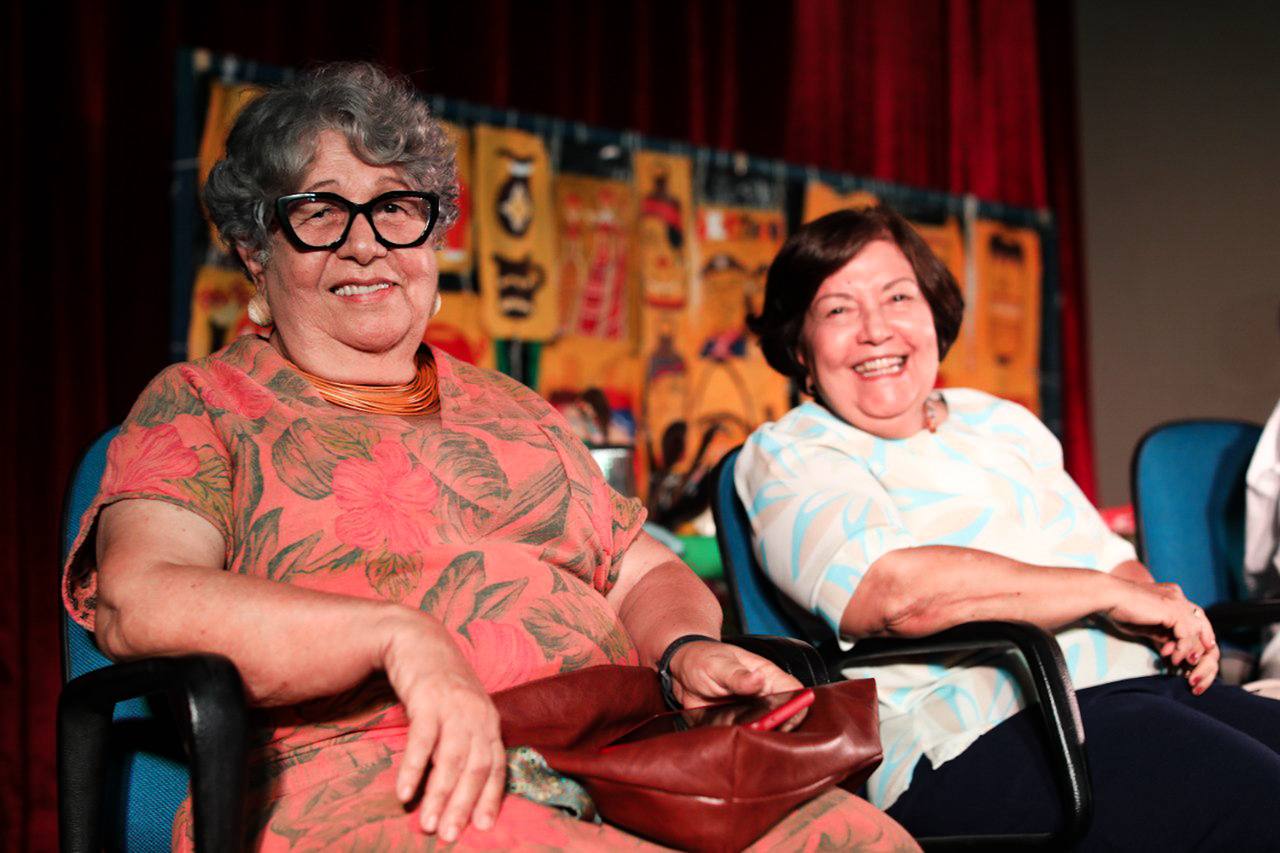 Iara Campelo e Gracinha Barreto (Foto: Elisa Lemos/Ascom UFS)