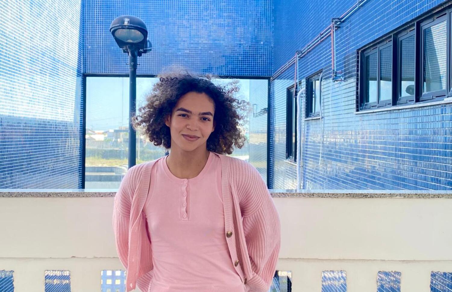 Eloise é discente de Farmácia e usuária do Ambulatório Trans (Foto: Clayton Fontes/Campus Lagarto)