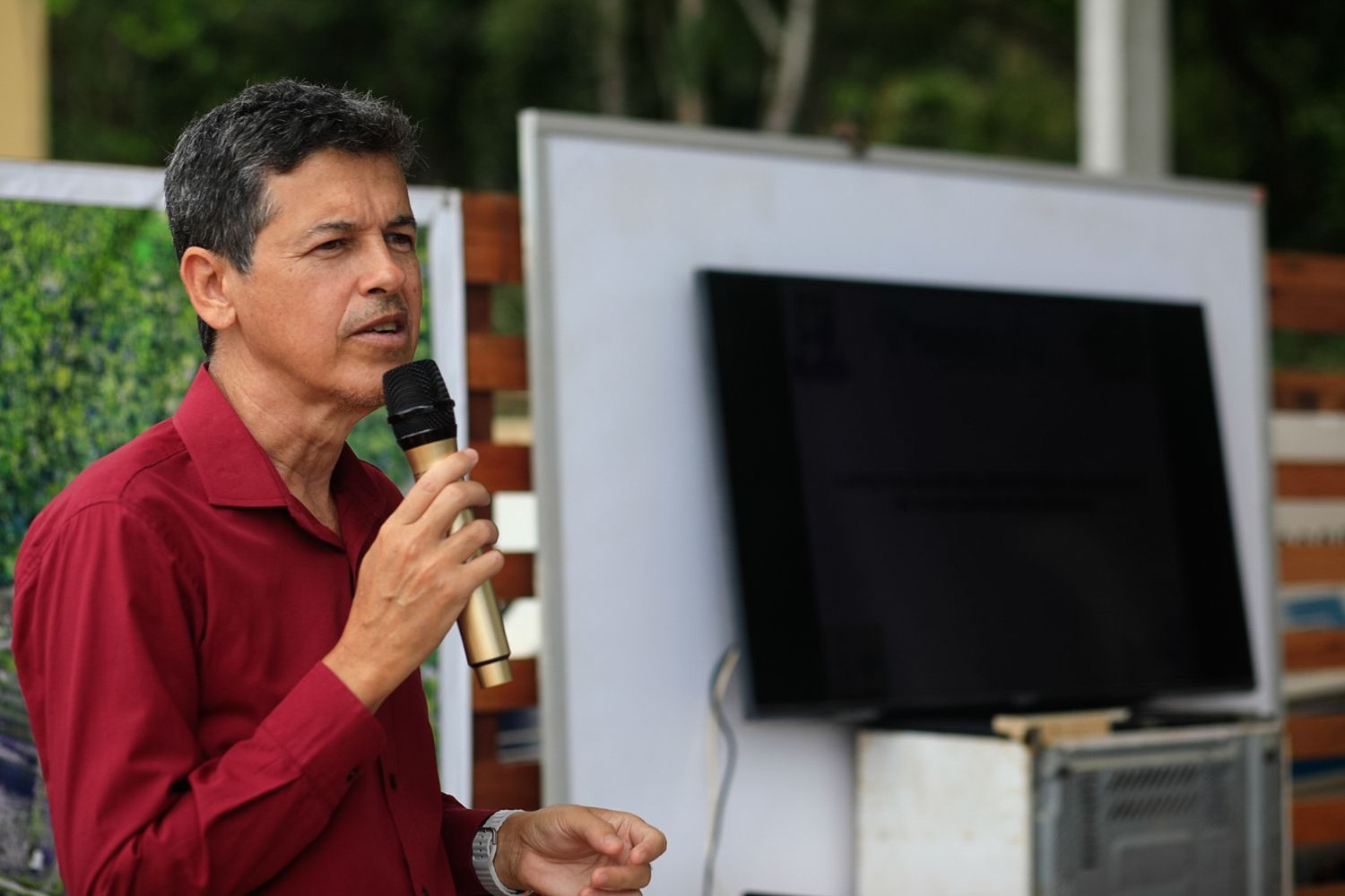 Reitor da UFS, André Maurício (Foto: Janaína Cavalcante/Ascom UFS)