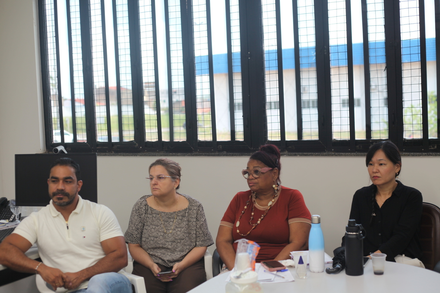 Diretor do campus, professor Makson Oliveira liderou a reunião (Foto: Ana Laura Farias/Campus Lagarto)