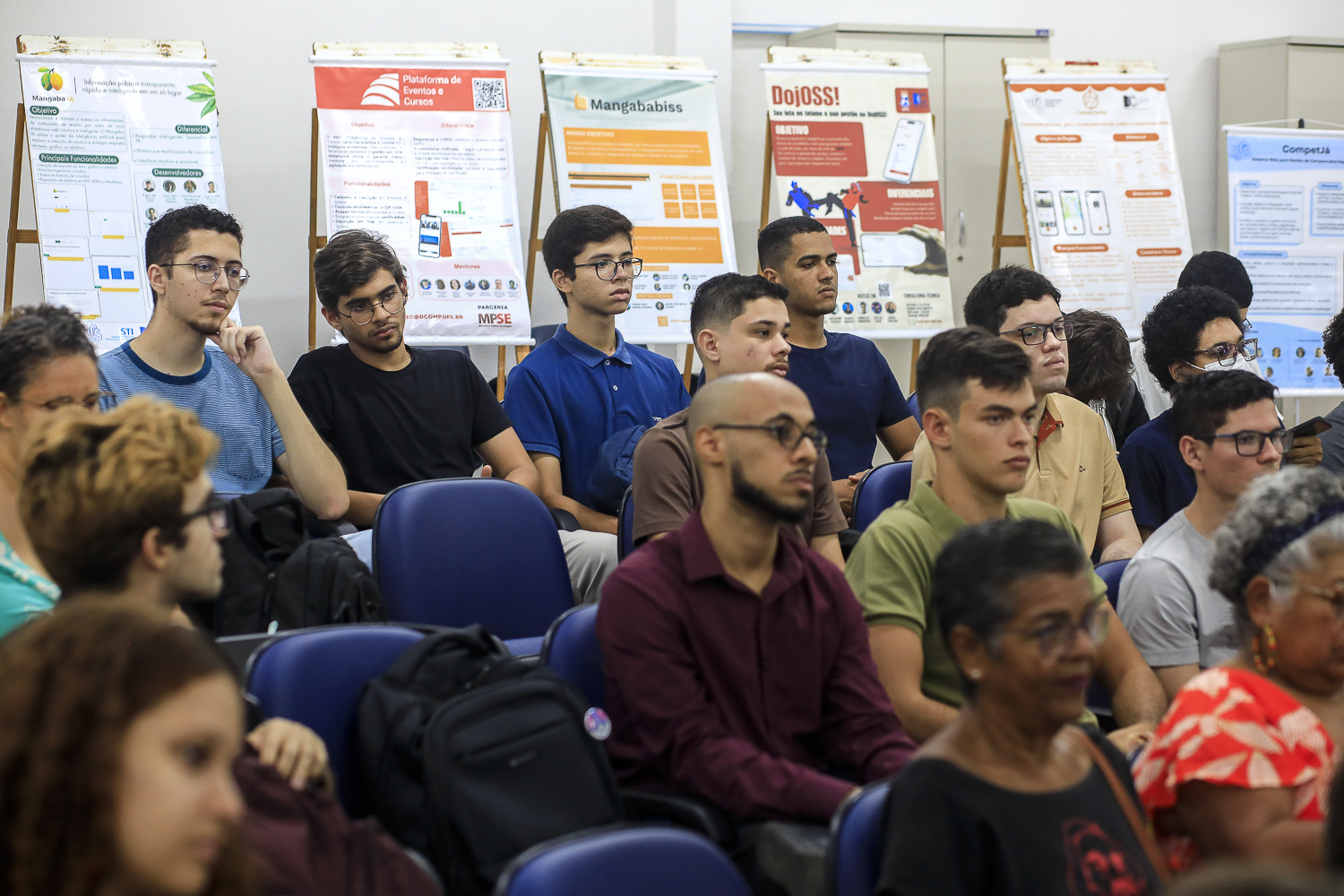 Mostra é resultado da disciplina Práticas Orientadas em Computação do Departamento de Computação (Foto: Adilson Andrade/Ascom UFS)