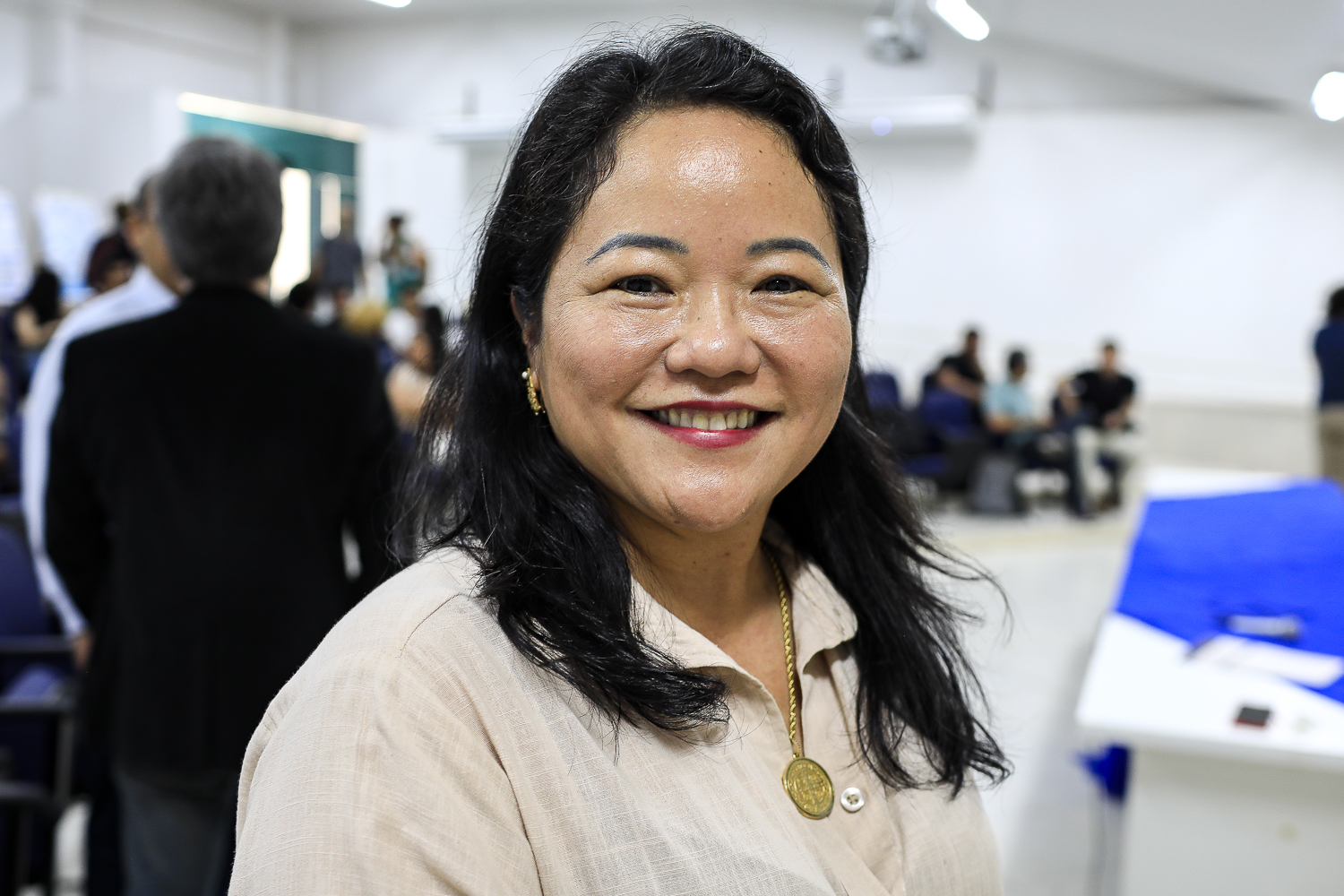 Vice-diretora do CCET, Eliana Midori Sussuchi (Foto: Adilson Andrade/Ascom UFS)