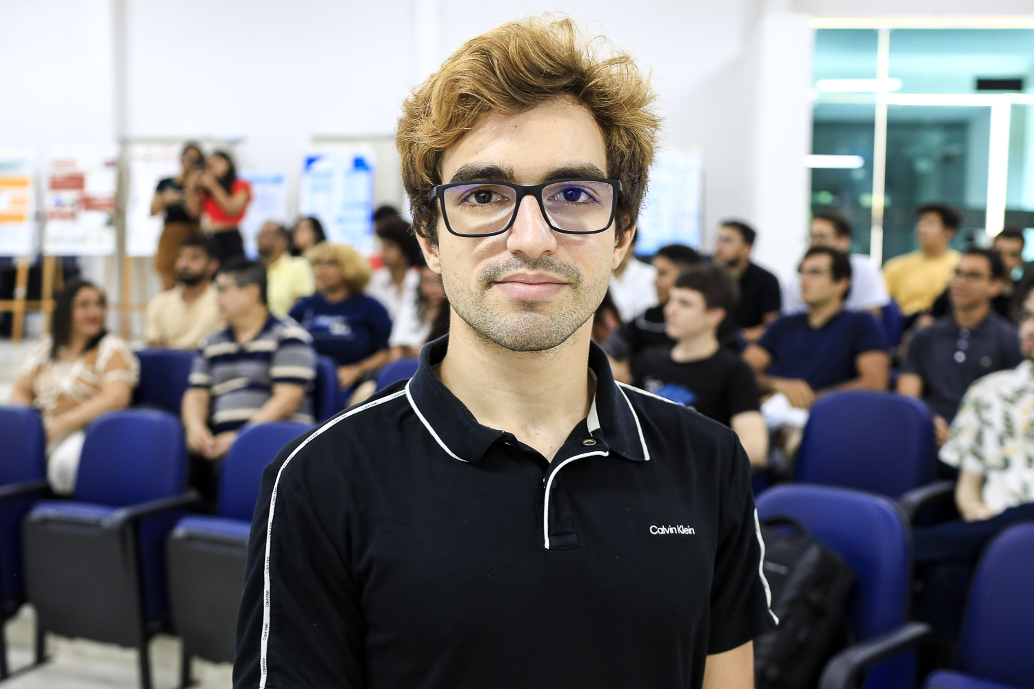Estudante de Engenharia da Computação, Vinícius Secundo (Foto: Adilson Andrade/Ascom UFS)