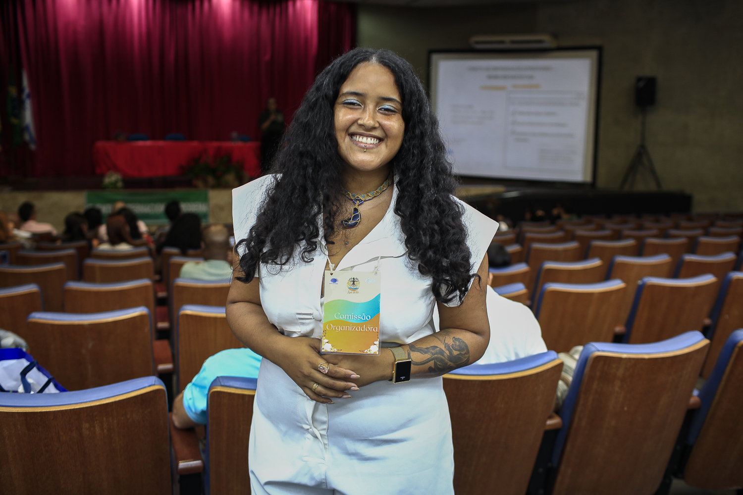 Pesquisadora Victória Esmeralda(Foto: Adilson Andrade/Ascom UFS)