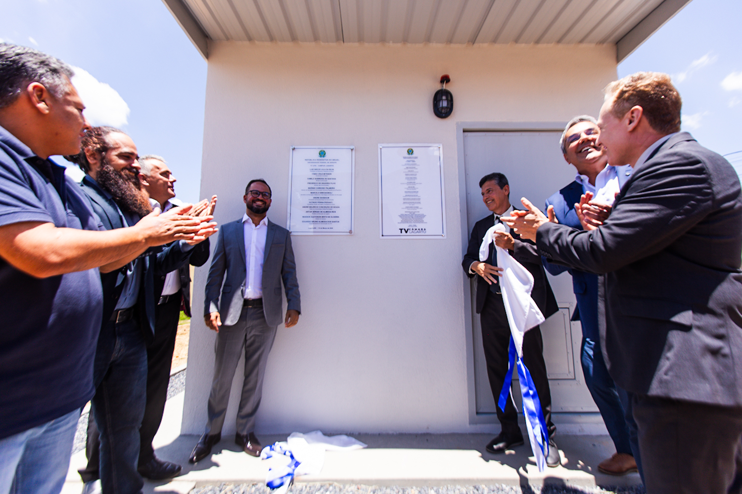 Cerimônia foi realizada no Campus Prof. Antônio Garcia Filho, na cidade de Lagarto (Foto: Robério Luz/Ascom UFS)