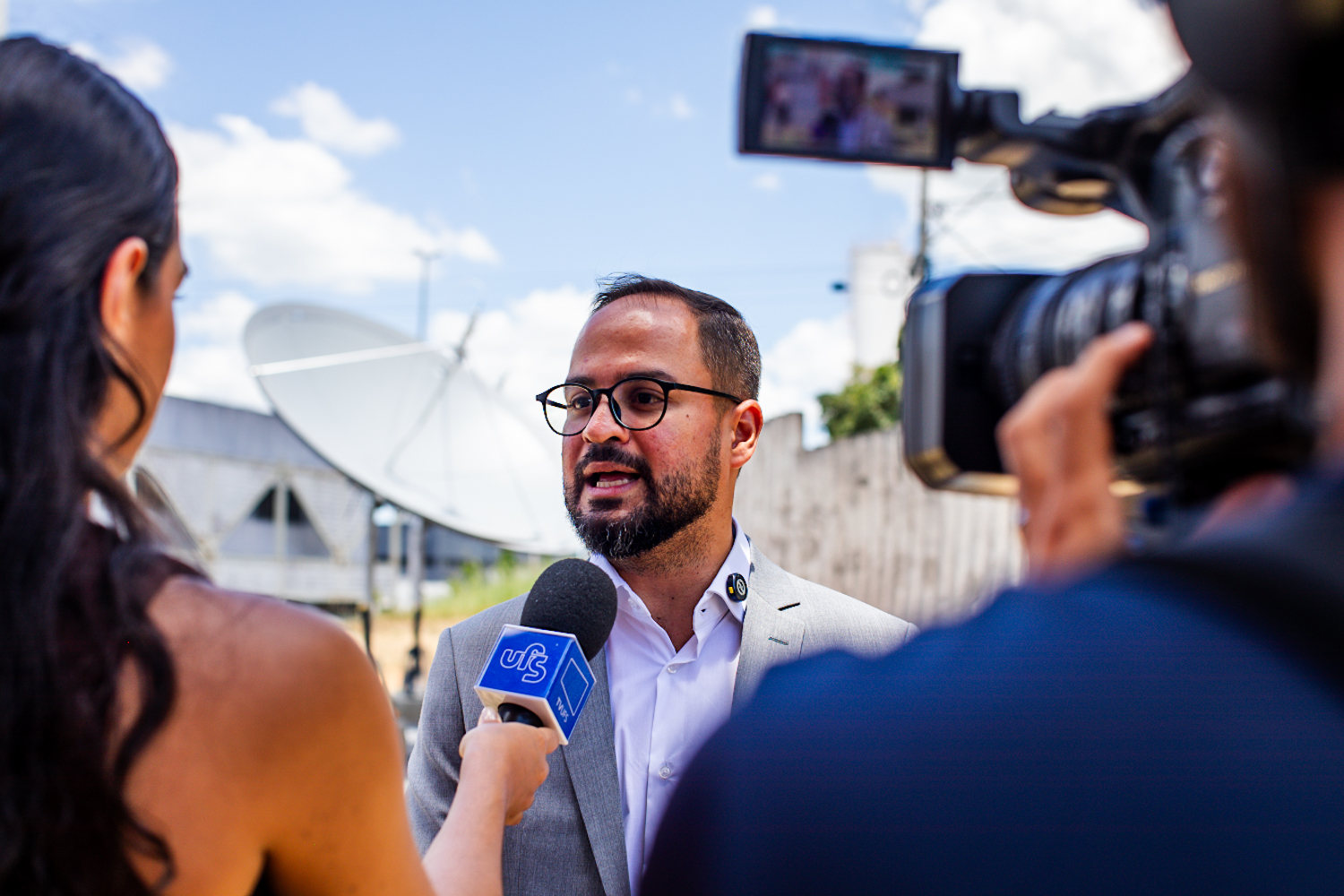 Superintendente de Comunicação da UFS, Eduardo Almeida (Foto: Robério Luz/Ascom UFS)