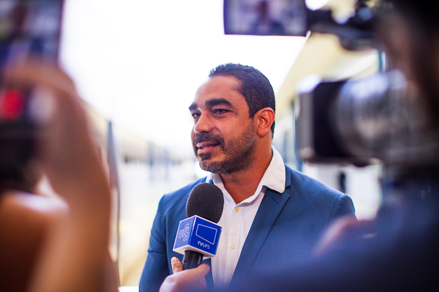 Diretor do campus da UFS em Lagarto, Makson Oliveira (Foto: Robério Luz/Ascom UFS)