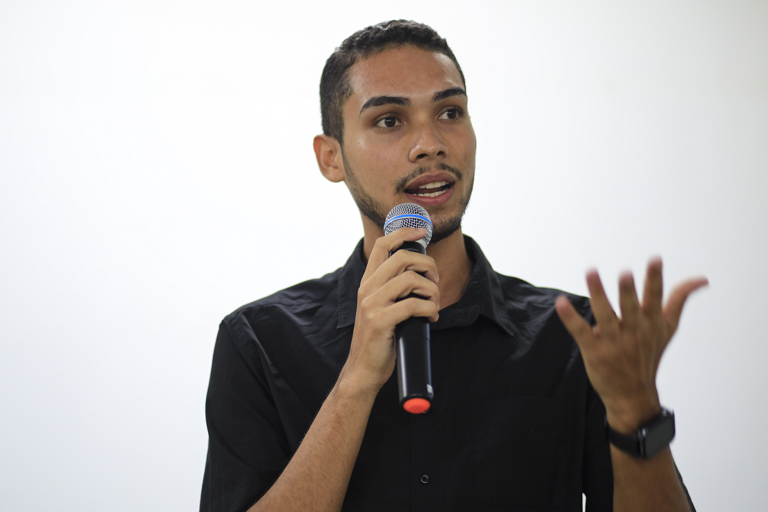 presidente do DCE, Fábio Henrique (Foto: Adilson Andrade/Ascom UFS)