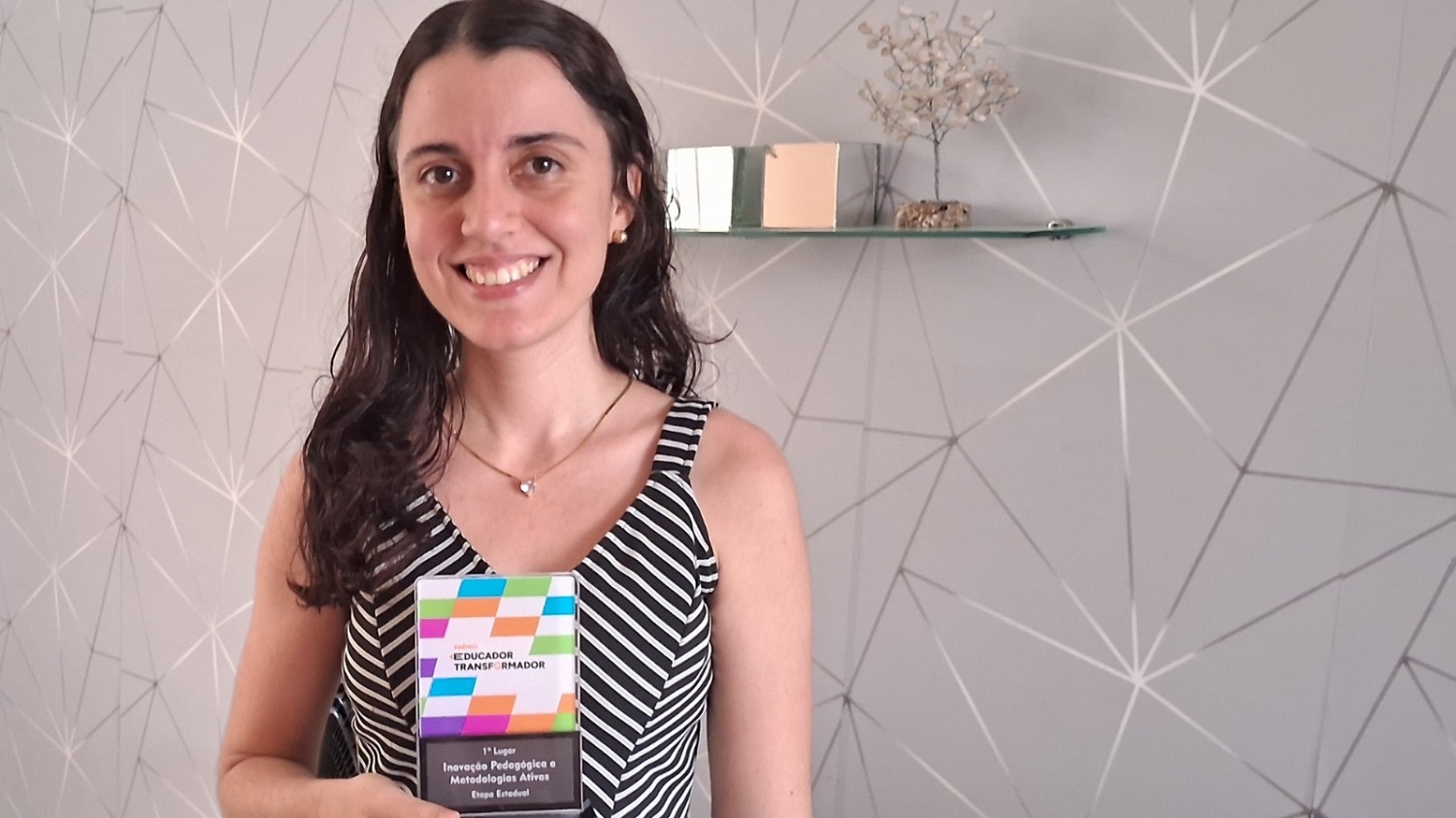 Professora Nadielli Galvão, autora da tese (Foto: arquivo pessoal)