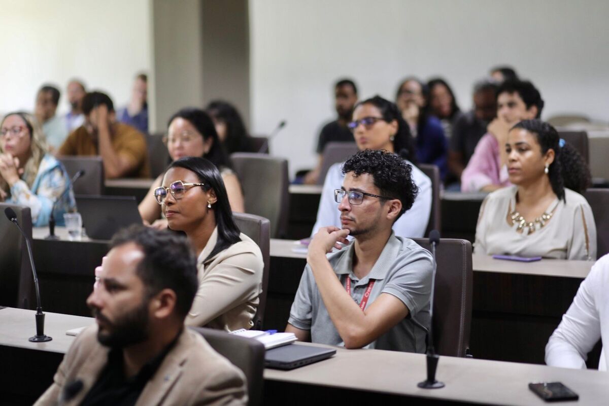 Participaram do encontro diversas Instituições Científicas, Tecnológicas e de Inovação (ICTs), incluindo a própria UFS  (Foto: Fernanda Spínola/Ascom UFS)
