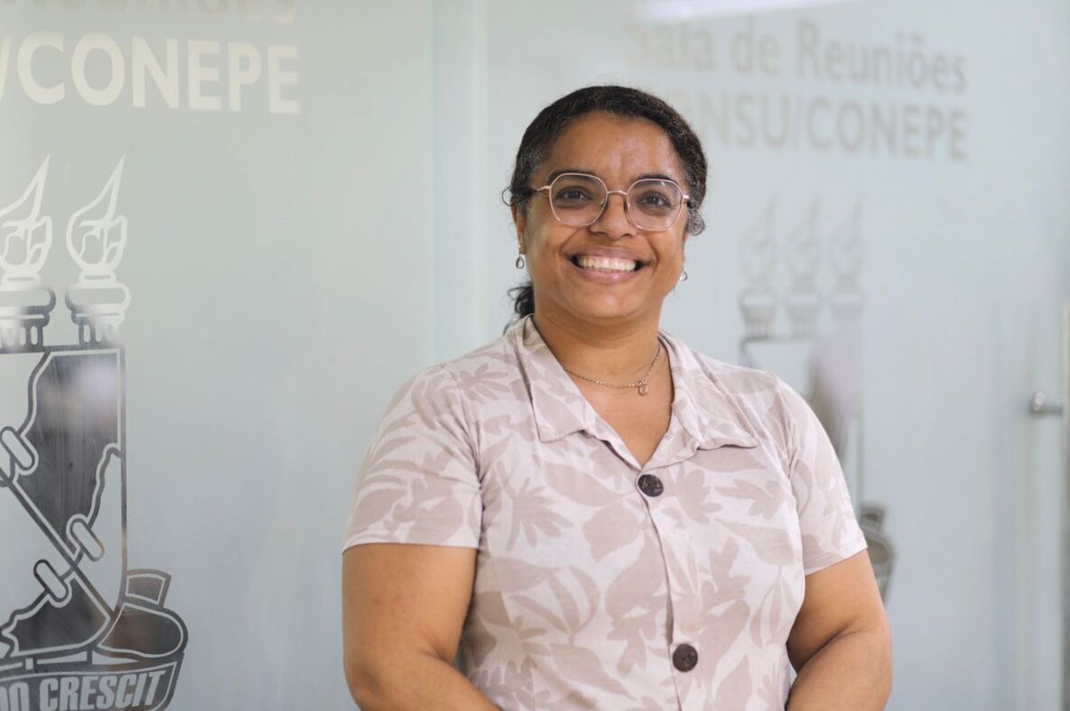 Docente Rosivânia da Paixão (Foto: Fernanda Spínola/Ascom UFS)