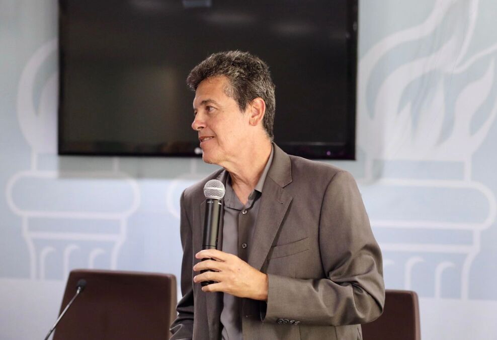 Reitor da UFS, André Maurício Conceição de Souza (Foto: Fernanda Spínola/Ascom UFS)