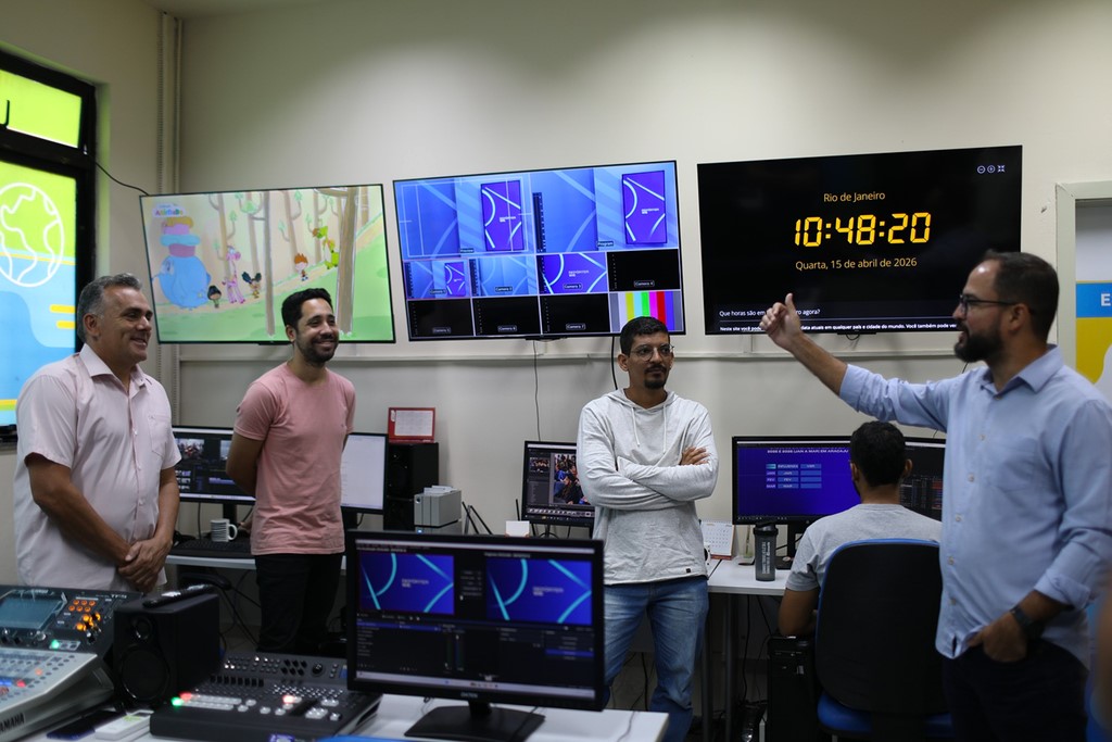 Em março, a UFS inaugurou o novo canal da TV UFS no município de Lagarto (Foto: Janaína Cavalcante/Ascom UFS) 