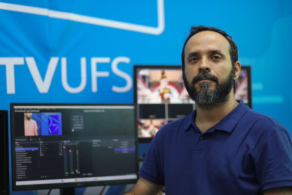 Coordenador da TV UFS, José Juva (Foto: Janaína Cavalcante/Ascom UFS)