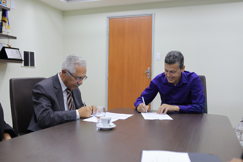 Reitor da UFS, André Maurício (Foto: Janaína Cavalcante/Ascom UFS)