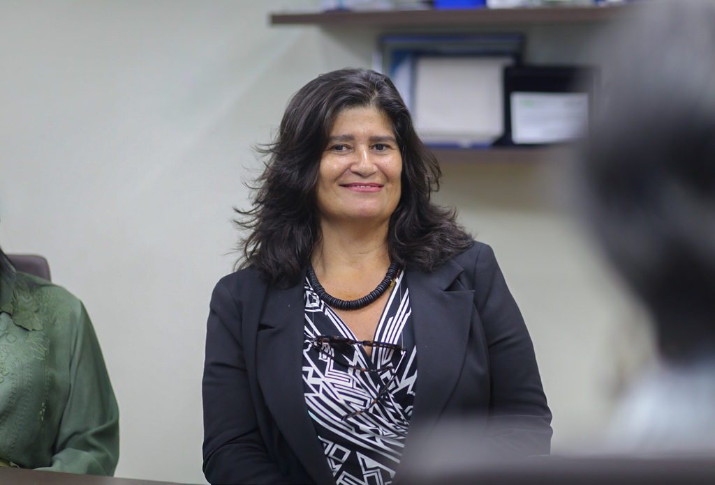 Coordenadora de Estudos Avançados da UFS, Jussara Maria Moreno Jacintho (Foto: Janaína Cavalcante/Ascom UFS)