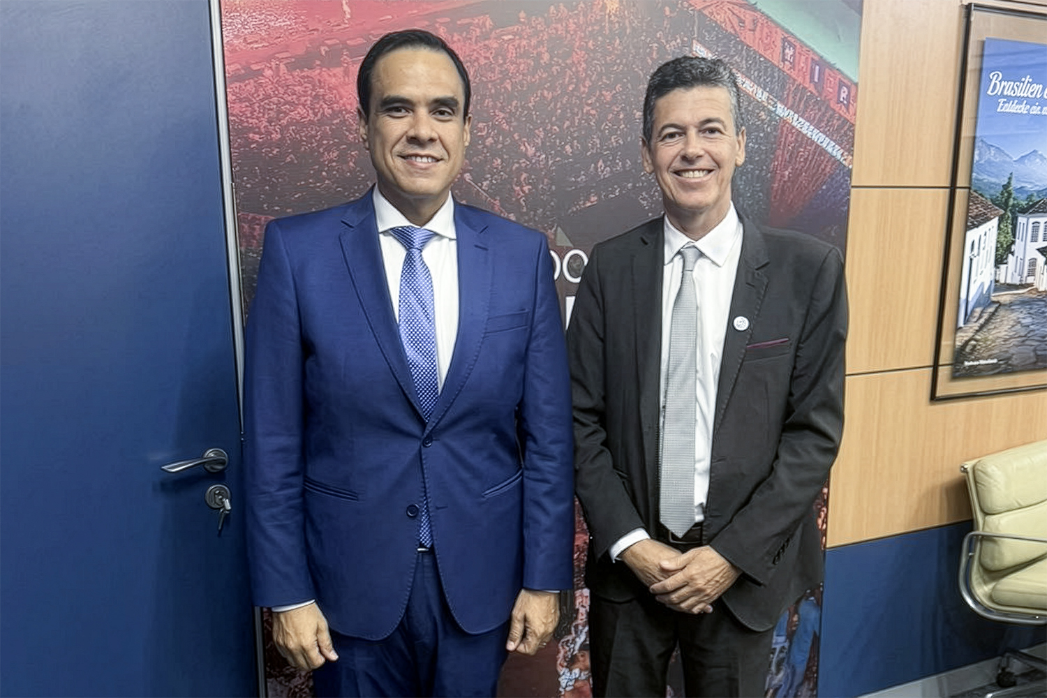 André Maurício discute parcerias com ministro do Turismo, Gustavo Costa Feliciano