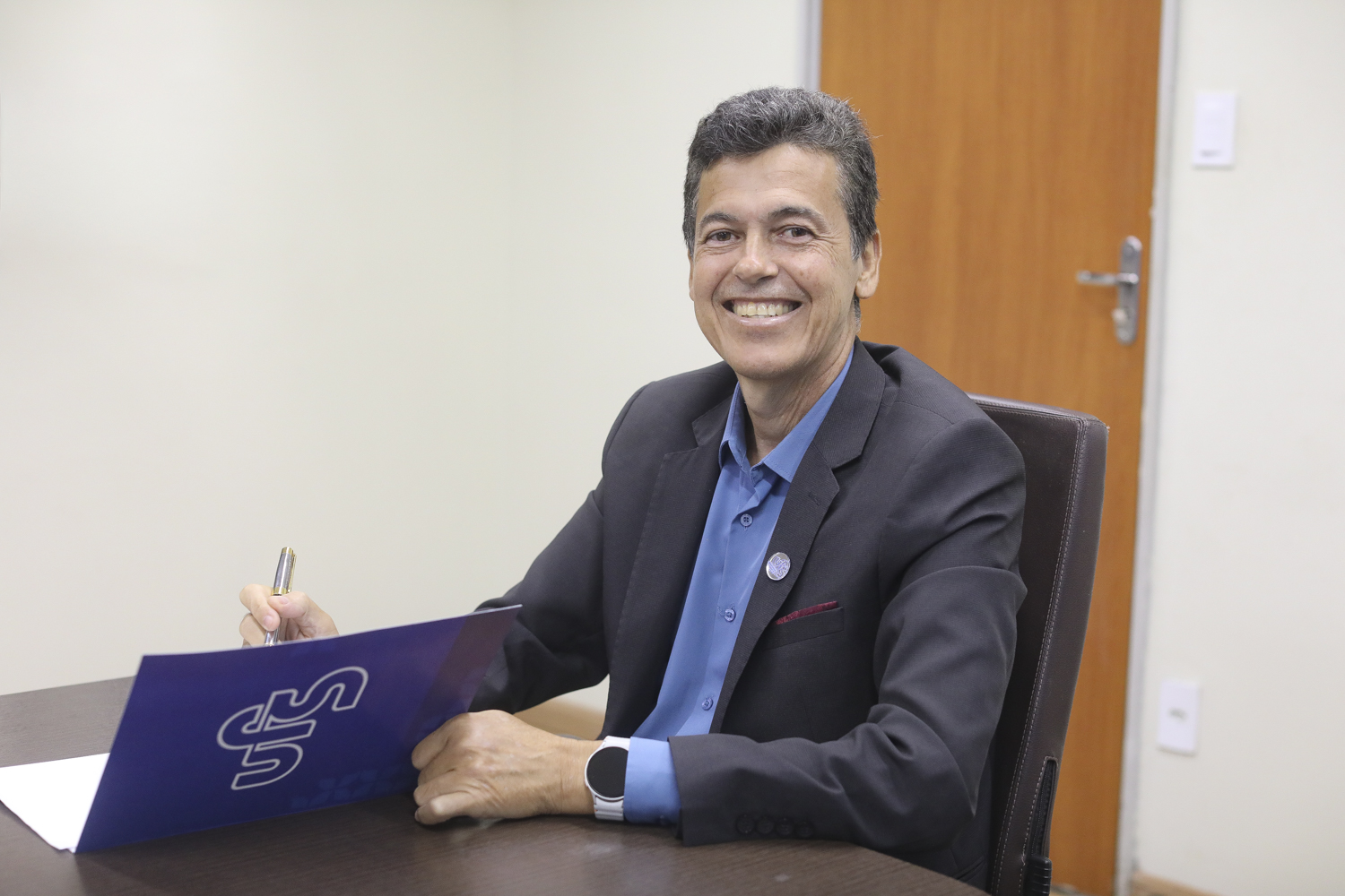 Reitor da UFS, André Maurício. (Foto: Adilson Andrade/Ascom UFS)