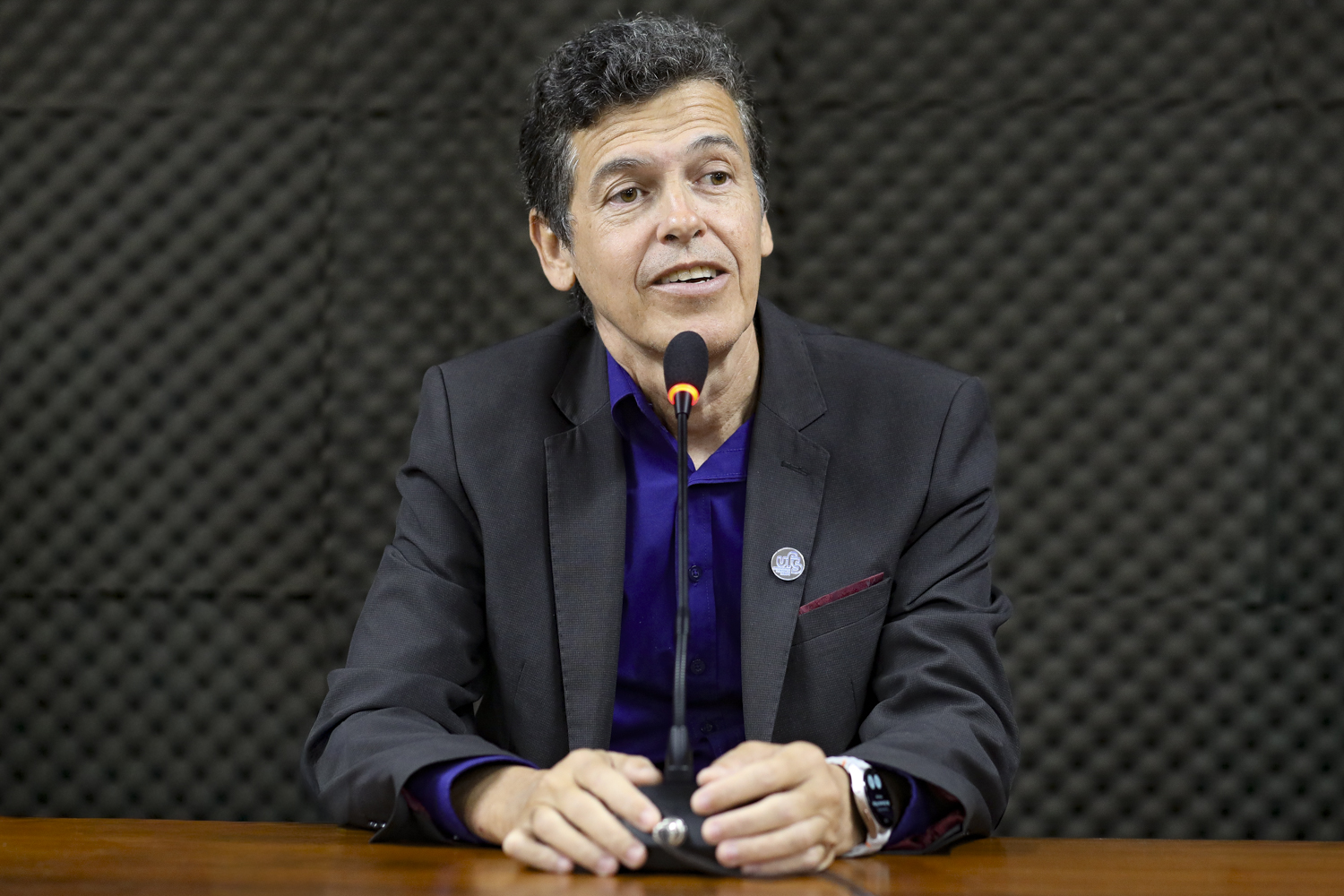Reitor da UFS, André Maurício. (Foto: Adilson Andrade/Ascom UFS)