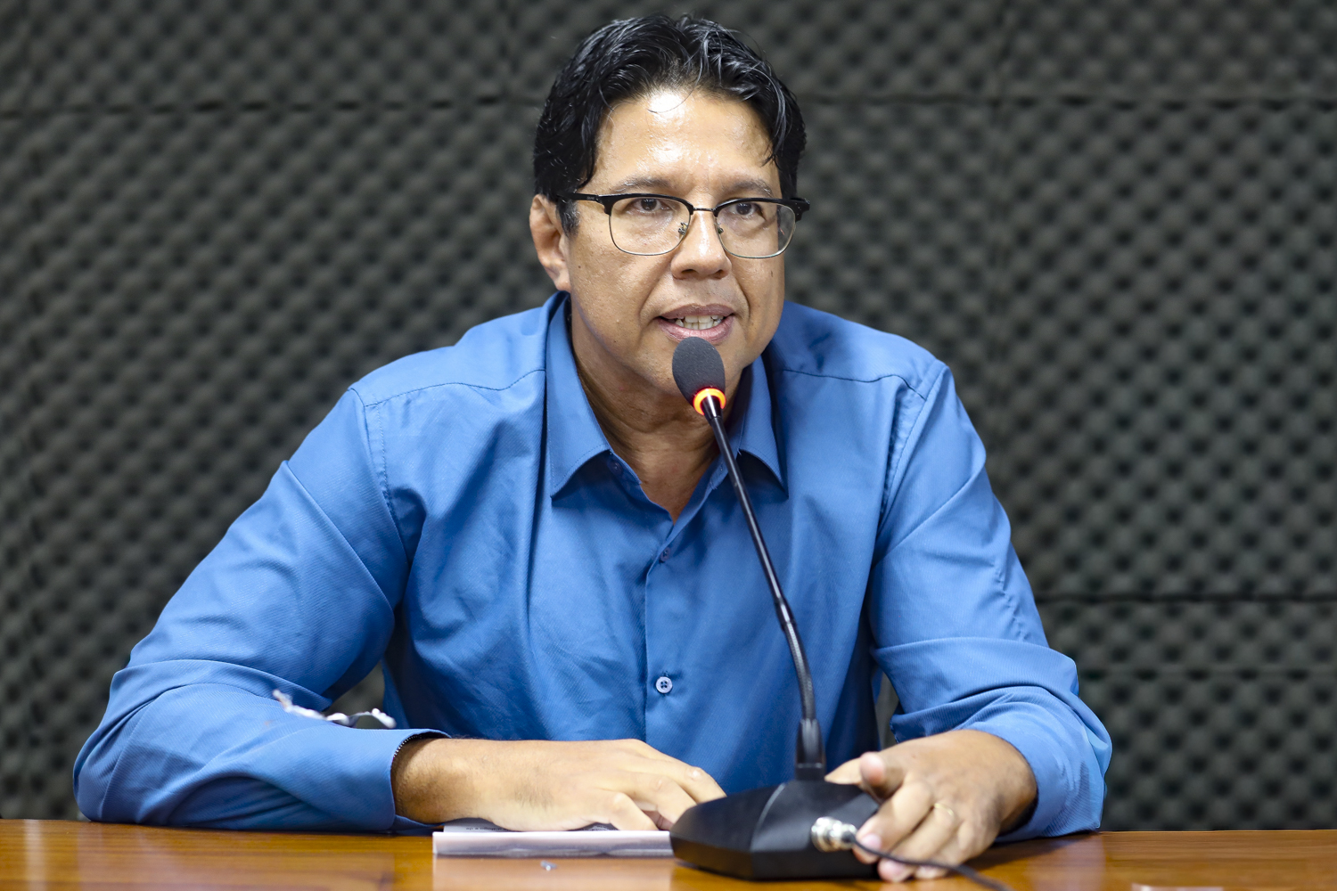 O diretor do Campus da UFS em Itabaiana, Victor Hugo Sarmento. (Foto: Adilson Andrade/Ascom UFS)