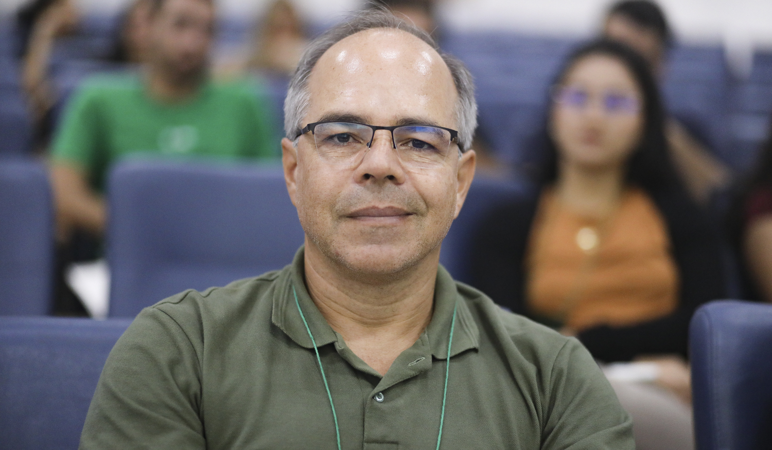 Coordenador do simpósio, Anselmo Santos. (Foto: Adilson Andrade/Ascom UFS)