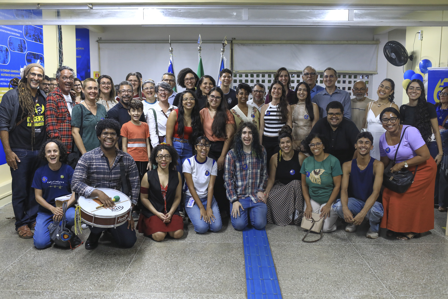 Solenidade reuniu estudantes, servidores e ex-alunos para celebrar a história da instituição. (Foto: Adilson Andrade/Ascom UFS)