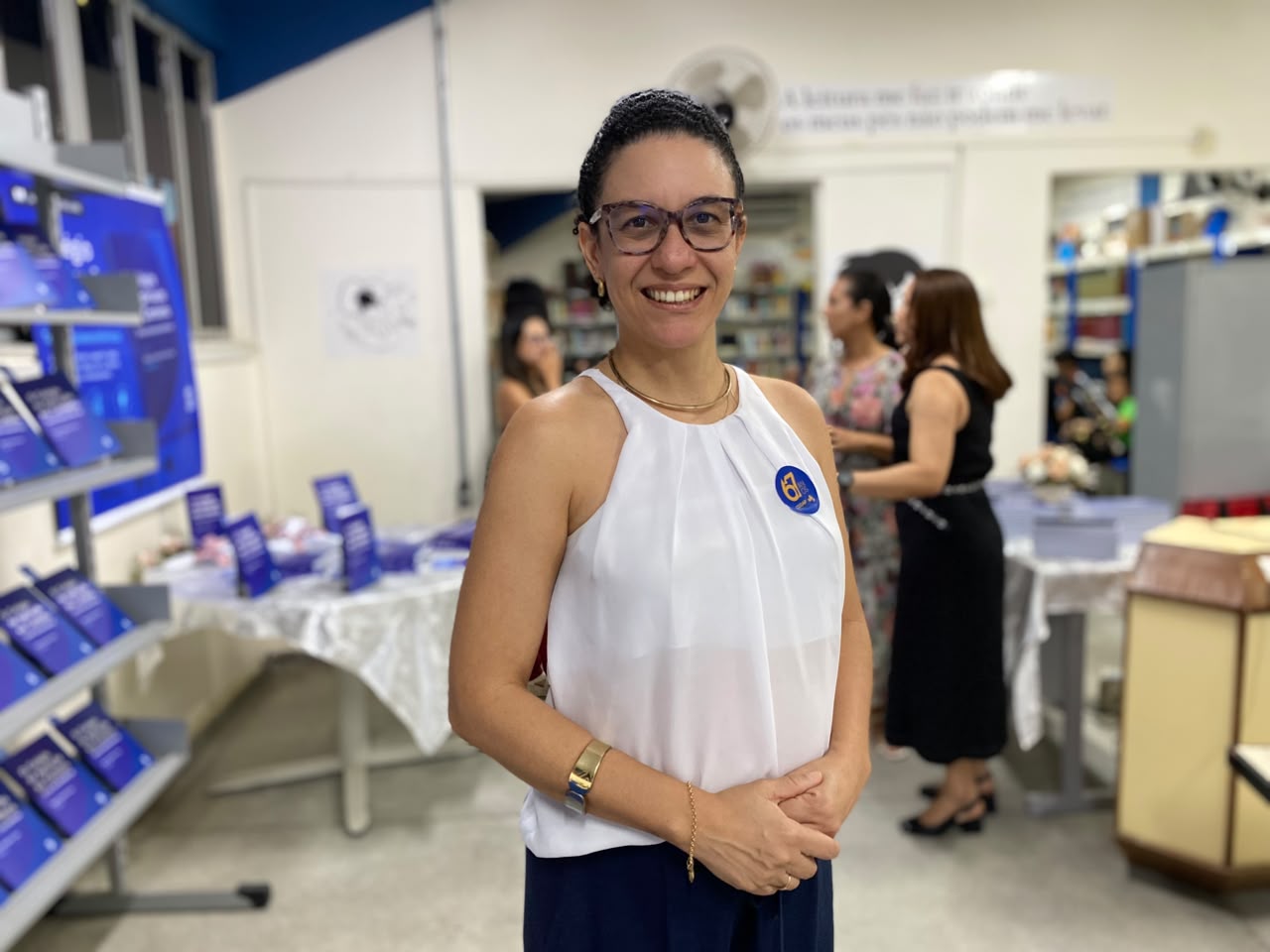 Marília Menezes - diretora do Colégio de Aplicação da UFS. (Foto: Lucas Silva/Ascom UFS)