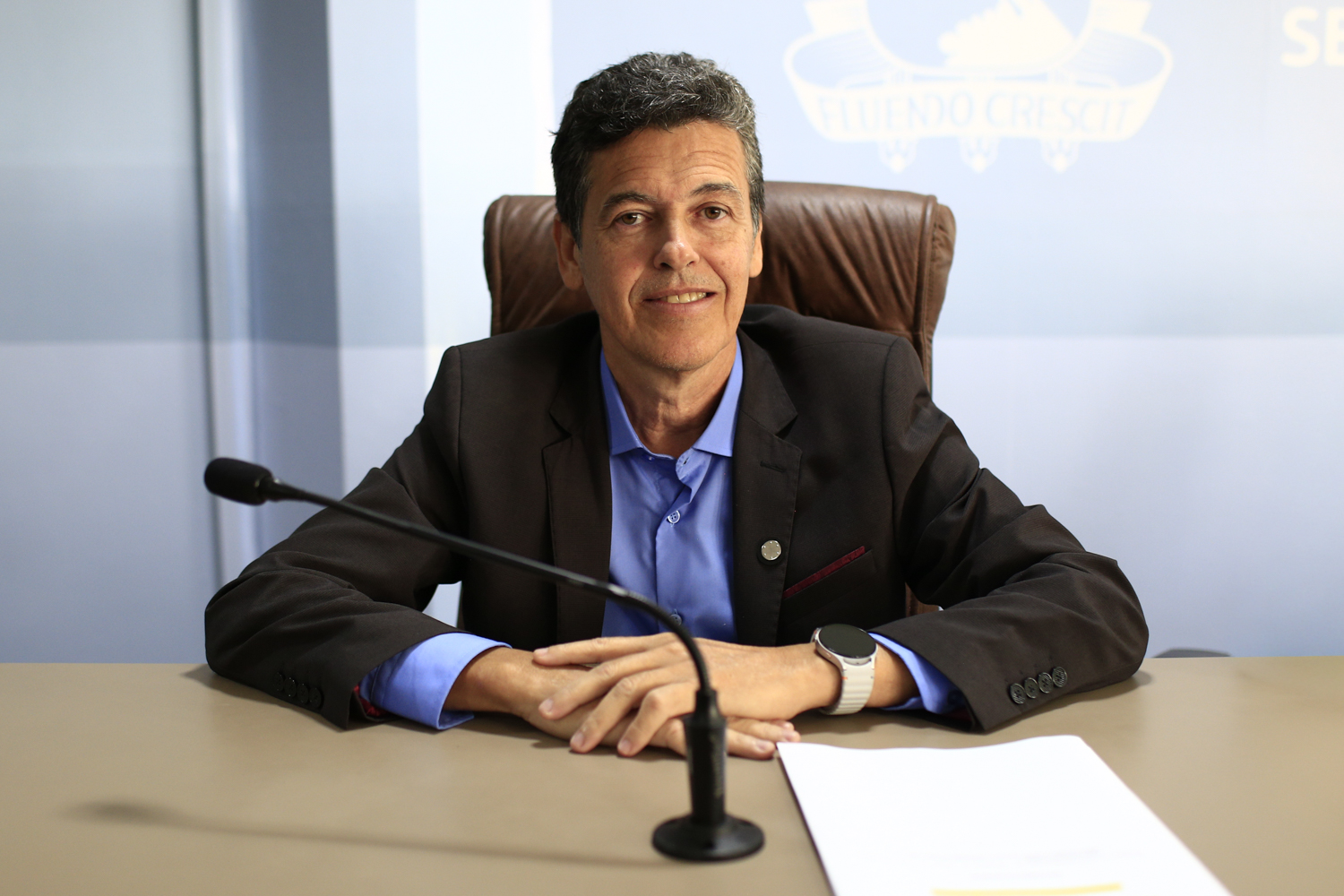 Reitor André Maurício. (Foto: Adilson Andrade/Ascom UFS)