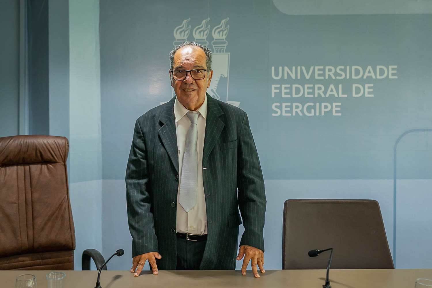 Antônio Álvaro de Carvalho, presidente empossado do Conselho Diretor da Fundação Universidade Federal de Sergipe. (Foto: Jackson Bandeira/ Ascom UFS)