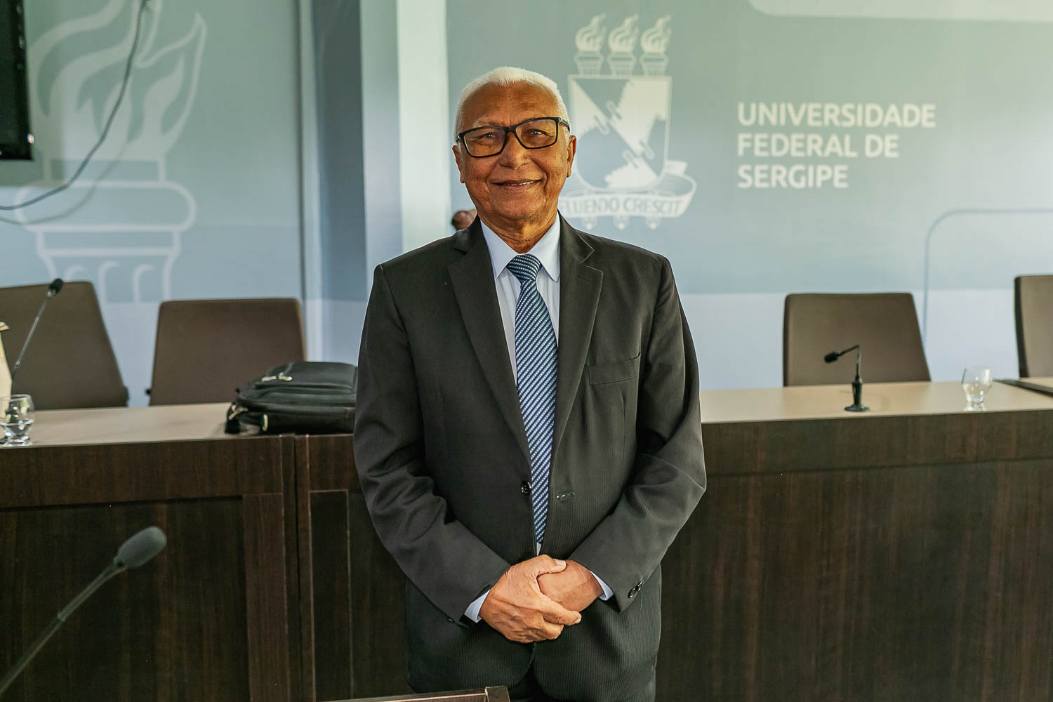 Arivaldo José dos Santos, ex-presidente do Conselho Diretor da Fundação Universidade Federal de Sergipe. (Foto: Jackson Bandeira/ Ascom UFS)