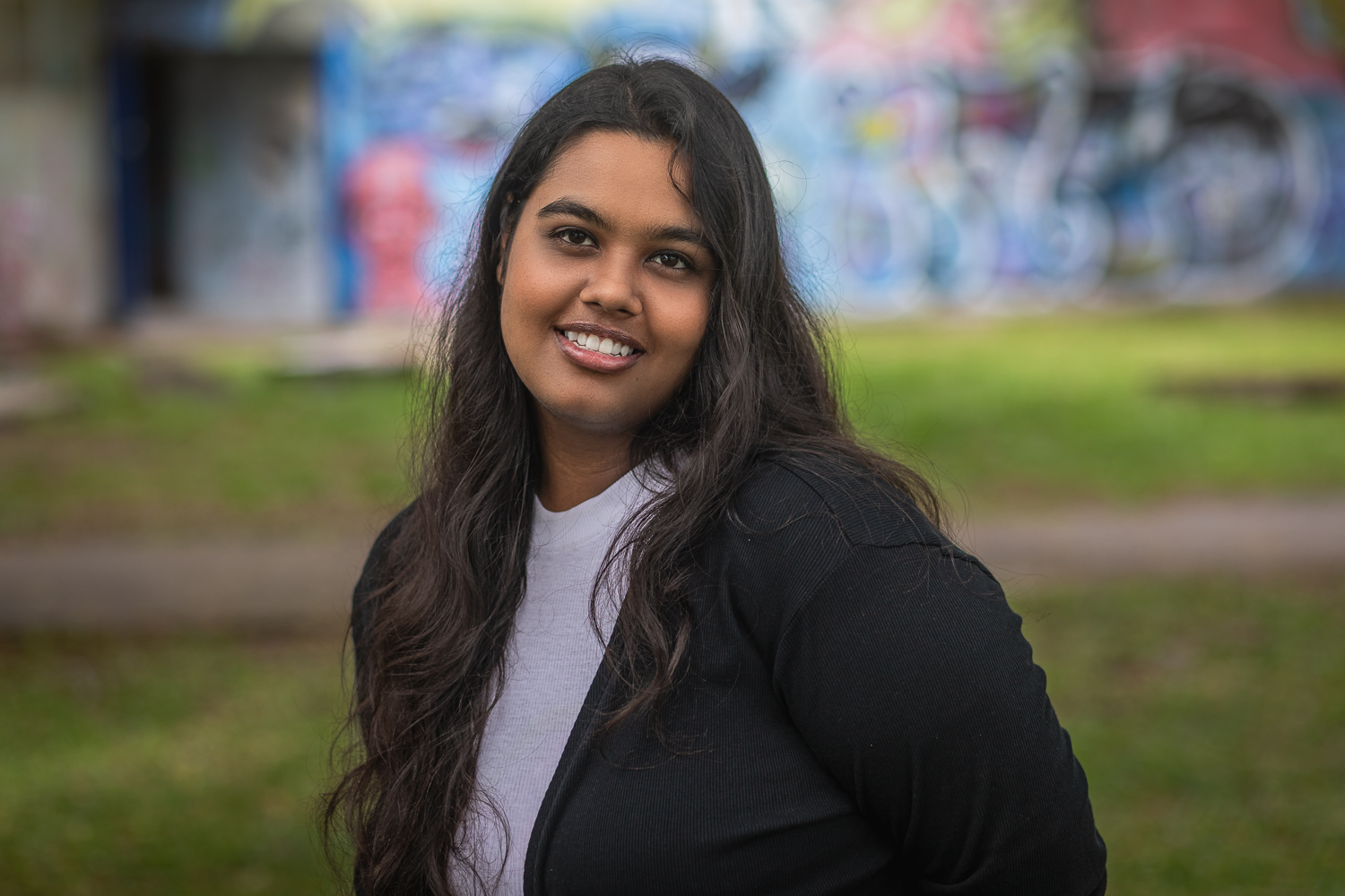 Syeda Lichi, natural de Bangladesh (Foto: Jackson Bandeira/Ascom UFS)