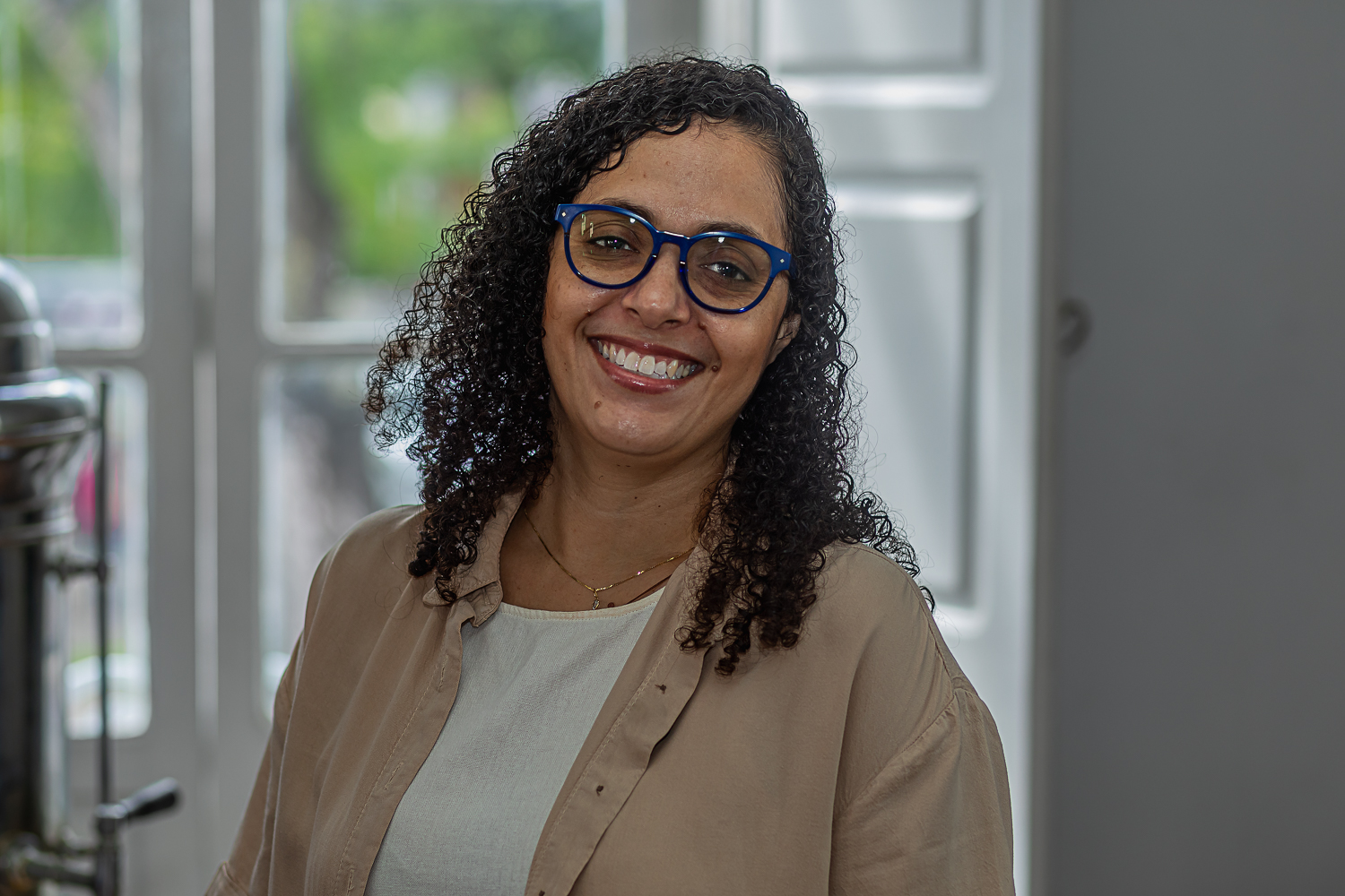 Professora Sura Souza, do Departamento de Museologia da UFS (Foto: Jackson Bandeira/Ascom UFS)