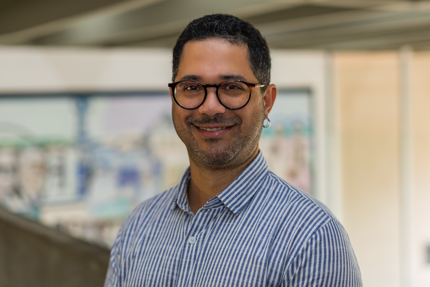 Fábio Barbosa, coordenador da Assistência e Integração do Estudante (Foto: Jackson Bandeira/Ascom UFS)